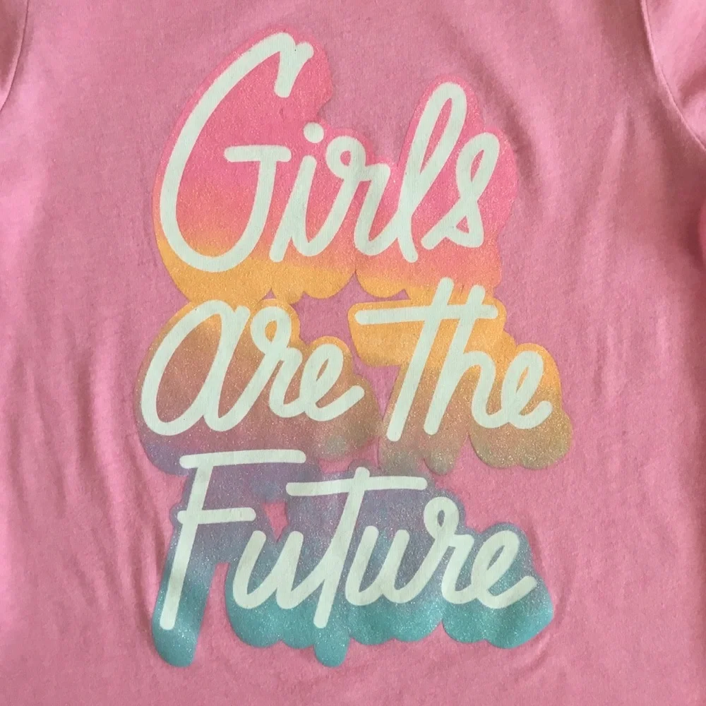 The Children’s Place T-Shirt “Girls are the Future”Size M